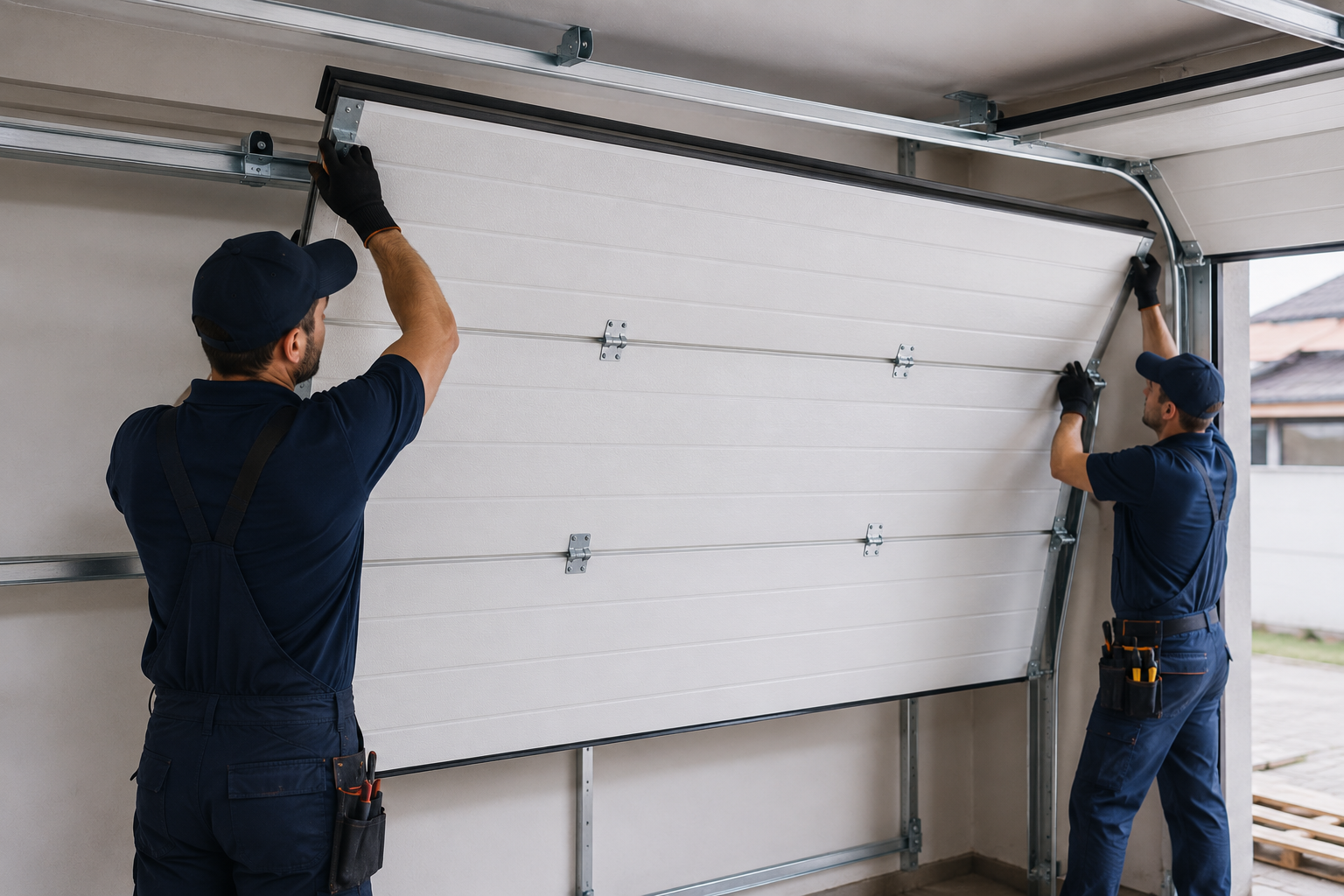 Garage door installation in Baytown TX