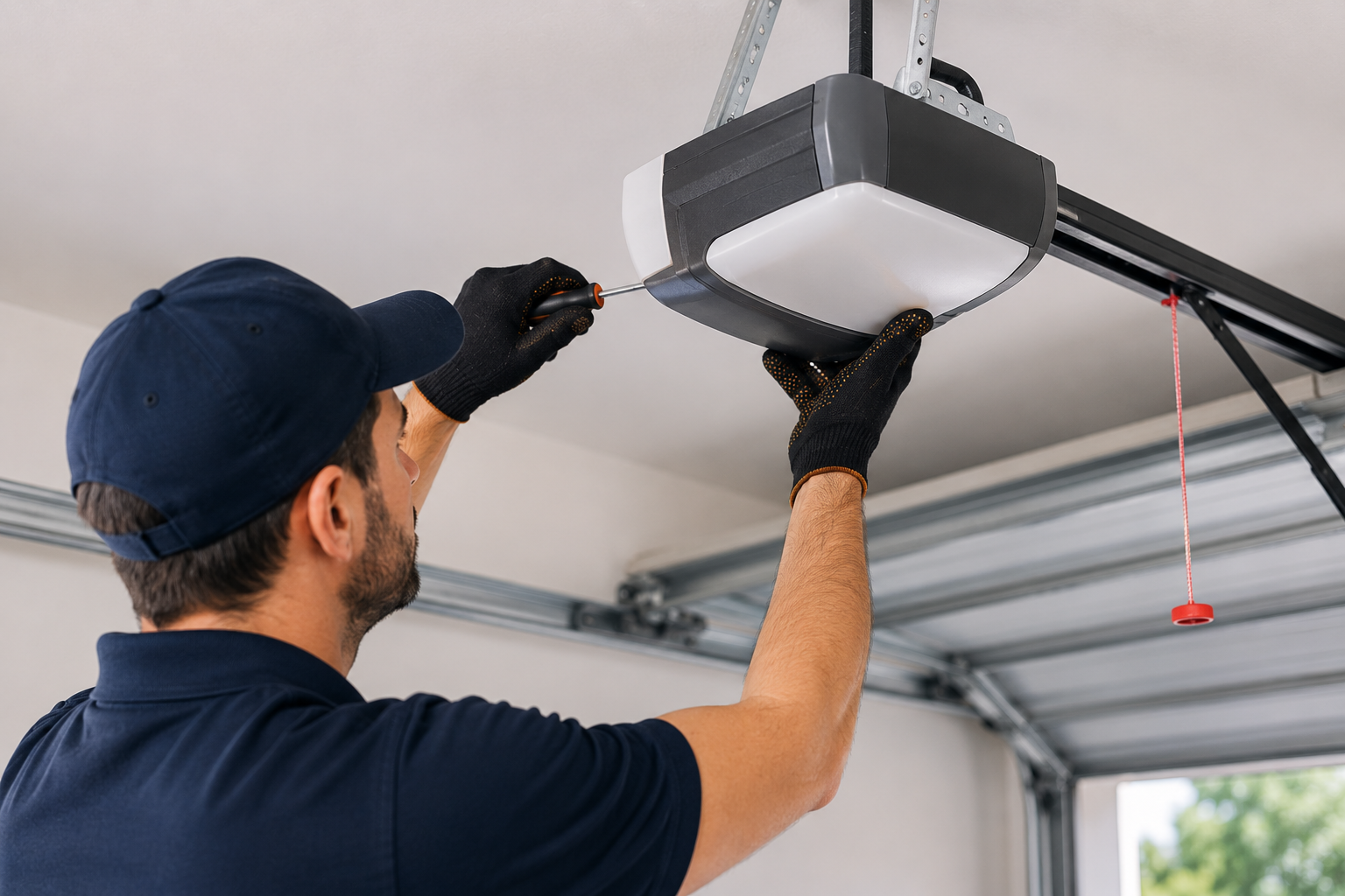 Garage door opener repair in Baytown TX