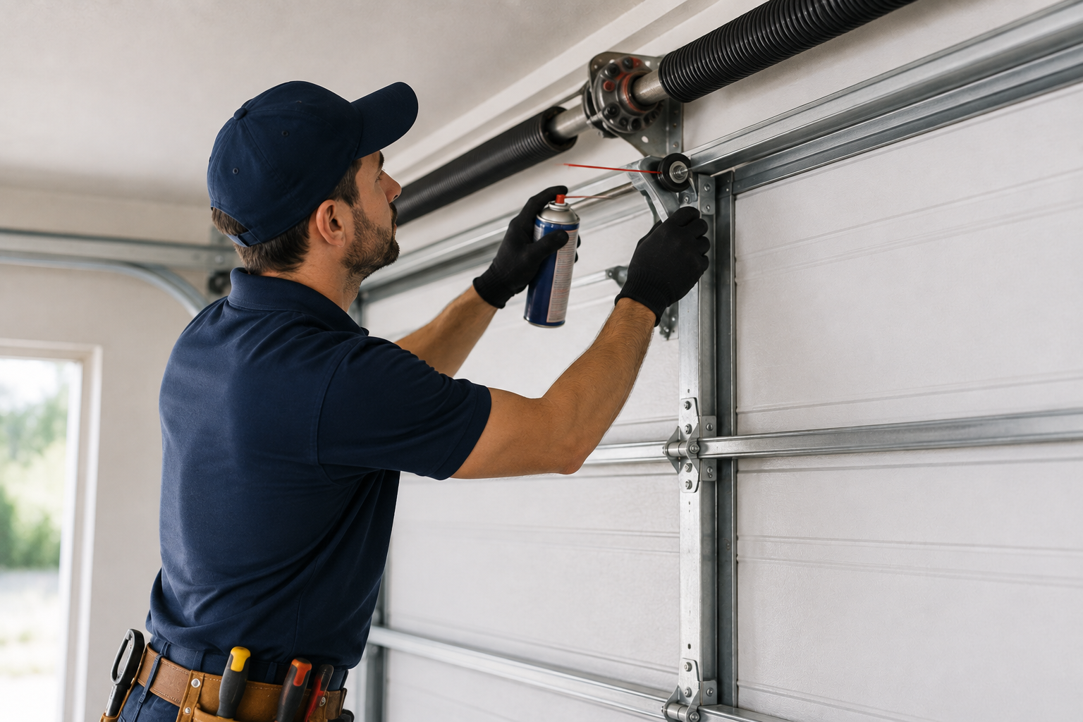 Garage door maintenance service in Baytown TX